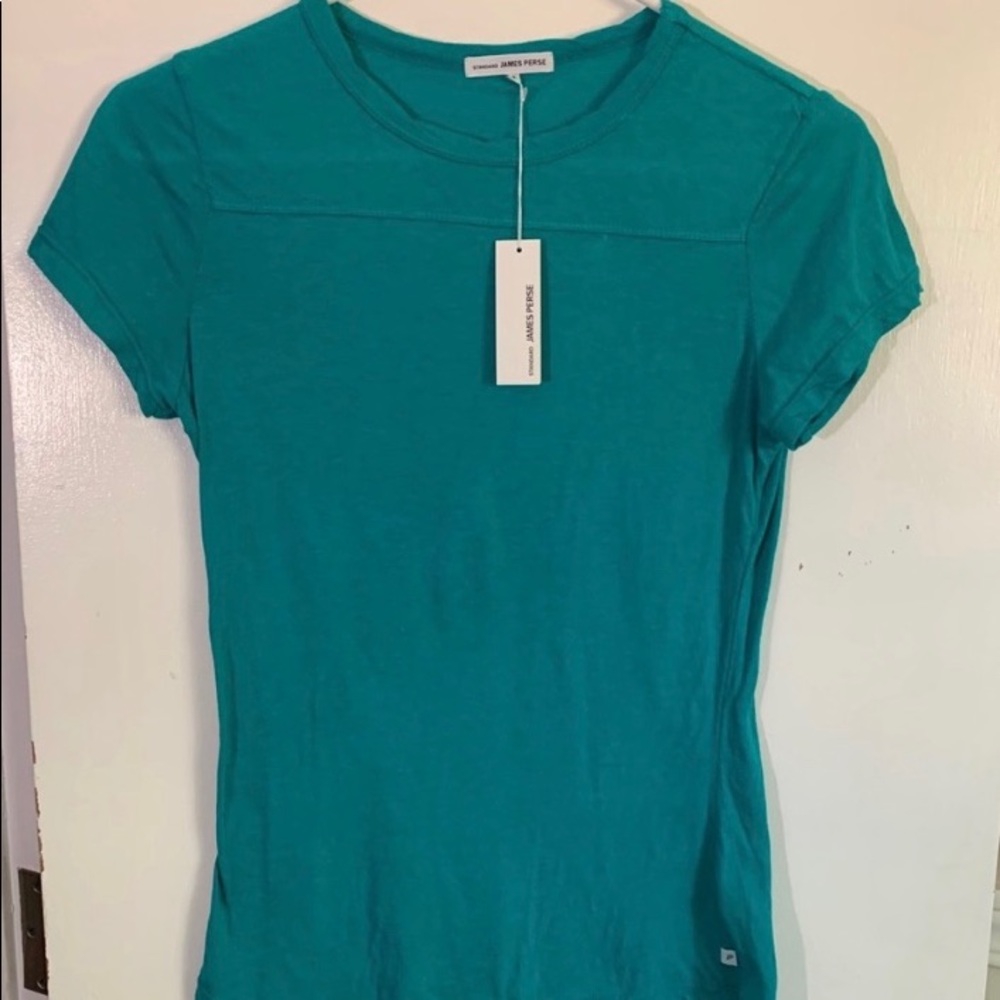 James Perse tshirt in teal